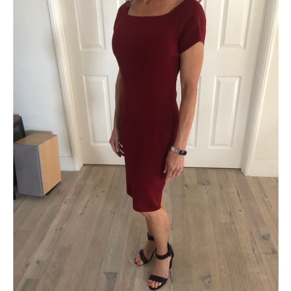 Max Studio Dresses & Skirts - Max Studio Bandage Dress - Maroon Size M/L (see measurements)